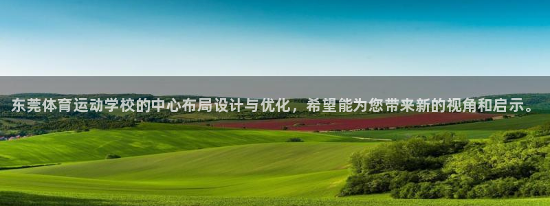 一竞技官网下载平台注册:东莞体育运动学校的中心布局设计与优化